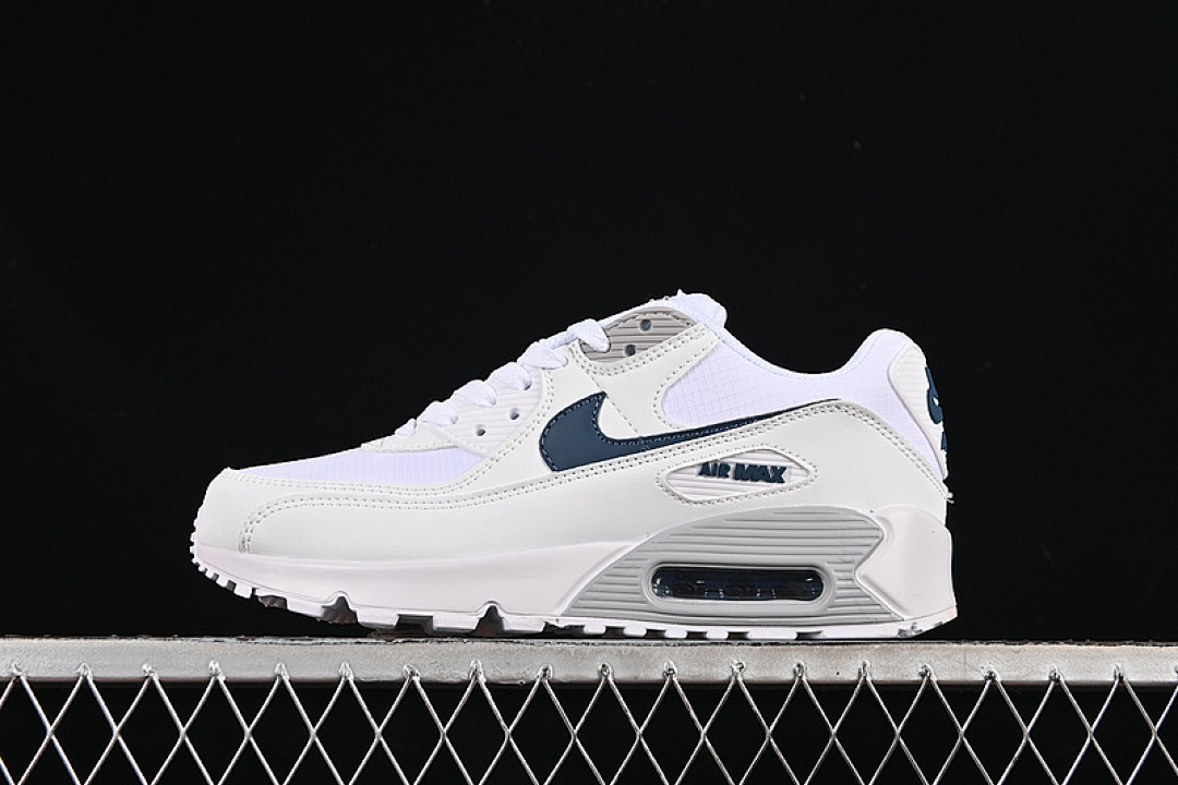Unbranded [IB7680-100]-[AIR MAX 90 WHITE/GREY/BLUE]-[WOMAN:36-39]-[MAN:40-46], photo 1