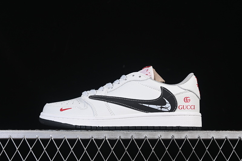 Jordan TRAVIS SCOTT X AIR Jordan 1 LOW AJ1 BLACK/WHTE · DZ5899-029, photo 1
