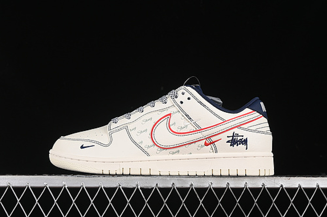 Unbranded [XXY1688-012]-[SB DUNK LOW WHITE/GREY/BLACK/RED]-[WOMAN:36-39]-[MAN:40-45], photo 1