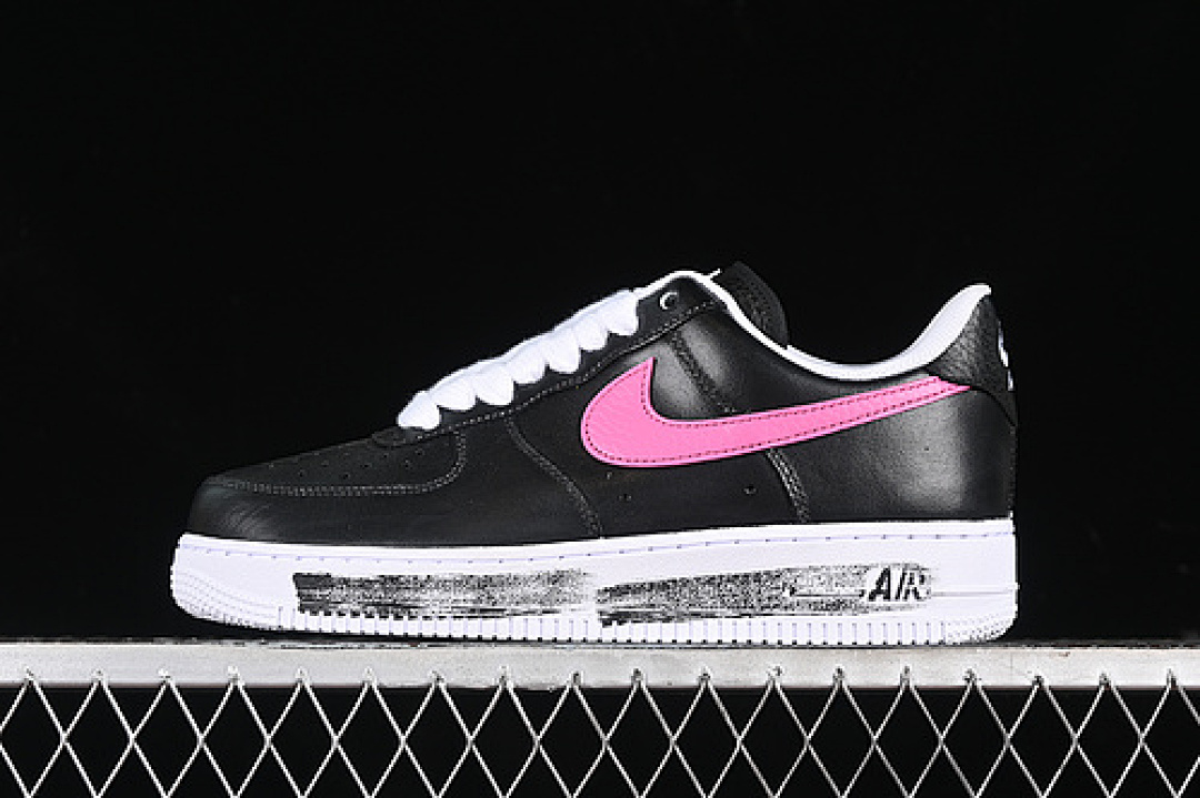 Nike [AQ3692-004]-[PEACEMINUSONE AIR FORCE 1 07 BLACK/NEW EMERALD/PINKFIRE/TOUR YELLOW/BLUE GALE], photo 1