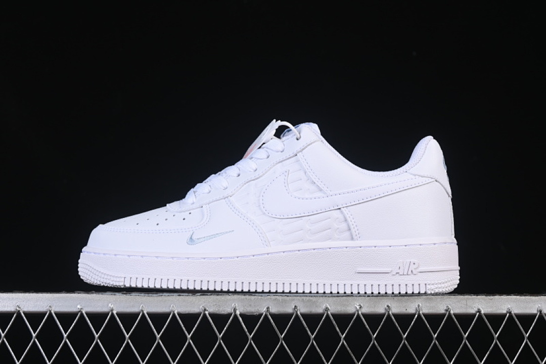 Nike [IH4475-100]-[AIR FORCE 1 07 LOW WHITE/BLUE]-[WOMAN:36-39]-[MAN:40-45] - Image 2