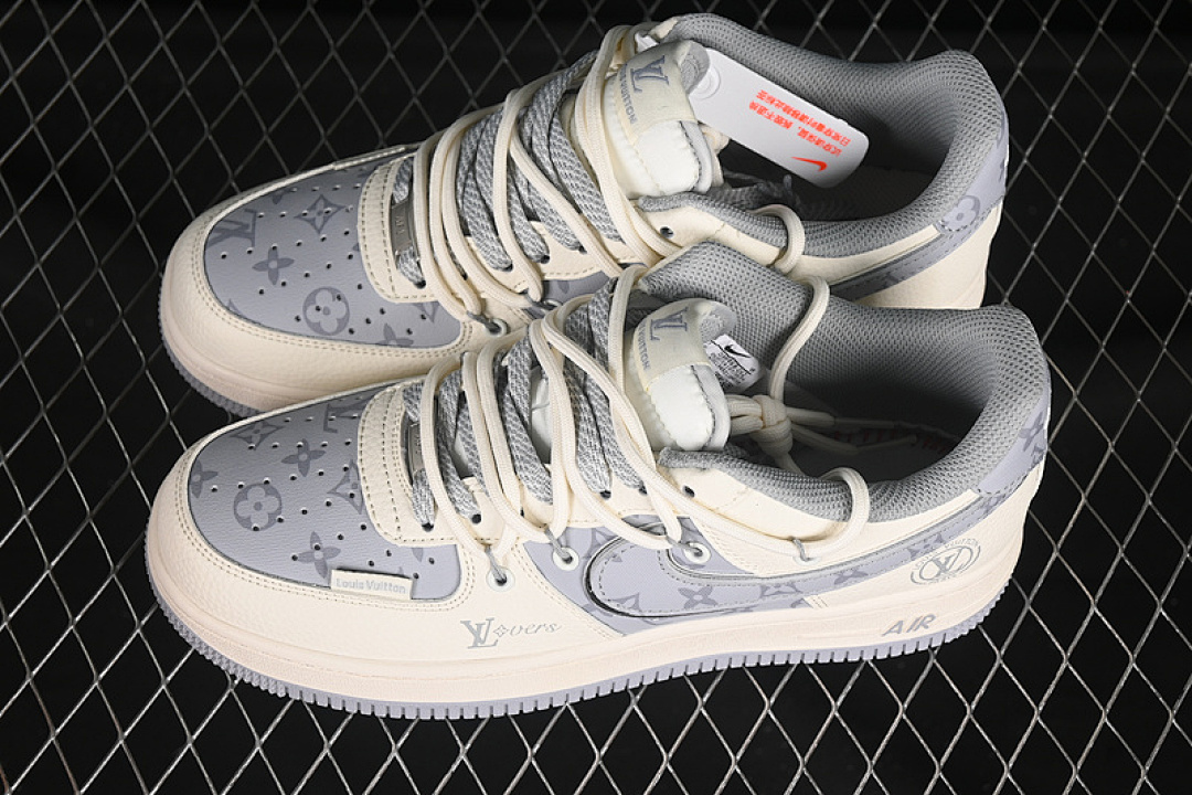 Nike [DM6868-062]-[AIR FORCE 1 07 LOW LV WHITE/GREY]-[WOMAN:36-39]-[MAN:40-45] - Image 11