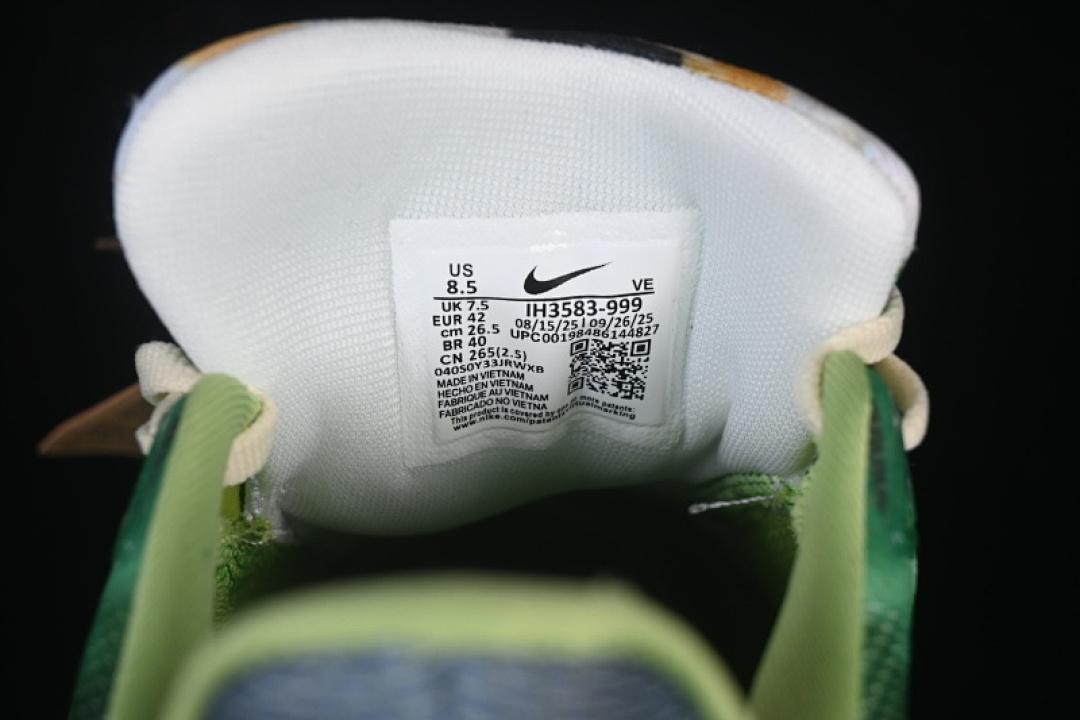 Nike [IH3583-999]-[AIR ZOOM PEGASUS 41 FK GREEN/WHITE/GREY/BLACK/YELLOW]-[WOMAN:39]-[MAN:40-46] - Image 5