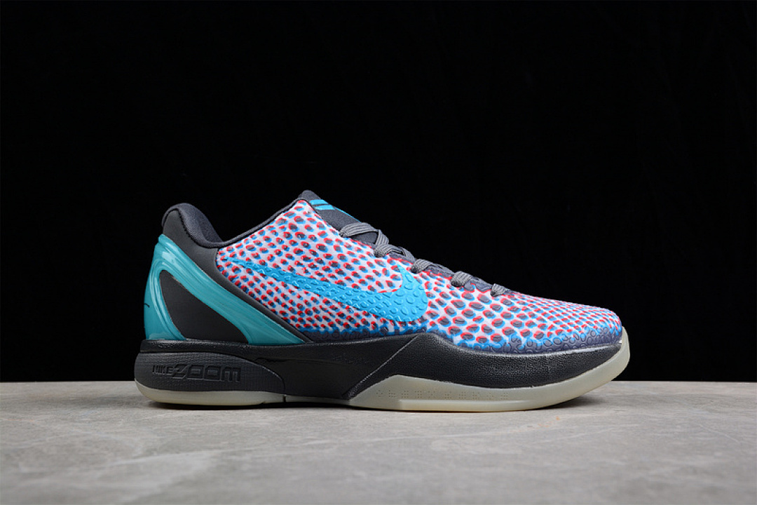 Nike [DD2305-003]-[ZOOM KOBE 6 PROTRO 3D HOLLYWOOD DARK GREY/DARING RED/CHLORINE BLUE]-[MAN:40-46] - Image 15
