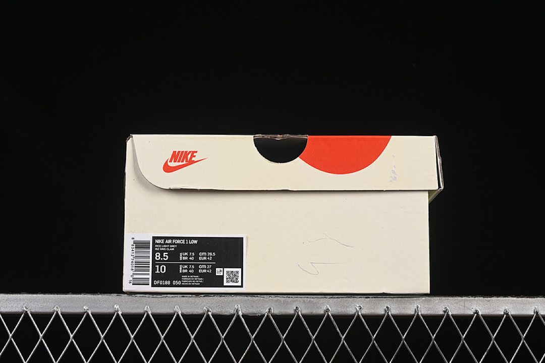 Nike [DF0188-050]-[AIR FORCE 1 07 LOW GREY/WHITE]-[WOMAN:36-39]-[MAN:40-45] - Image 12