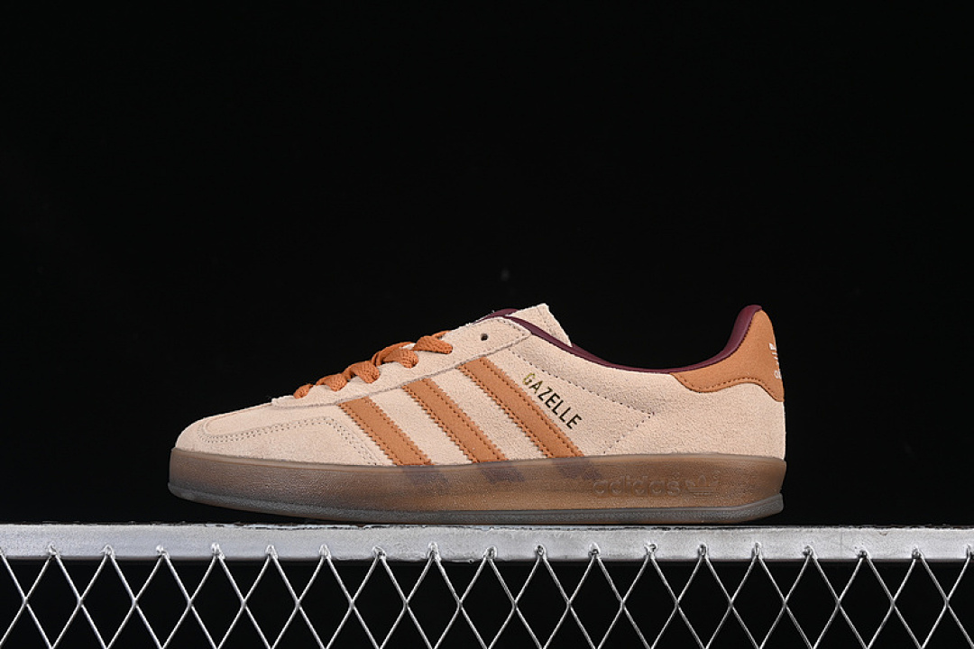 Unbranded [JH5412]-[ORIGINALS GAZELLE INDOOR WARM SANDSTONE/CRAFT OCHRE/SHADOW RED]-[UNISEX:35-45], photo 1