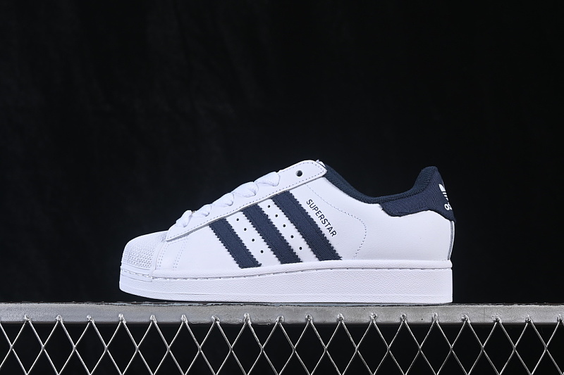 Adidas SUPERSTAR II SHELL TOE CASUAL SNEAKERS NAVY BLUE/WHITE · IH9256, photo 1