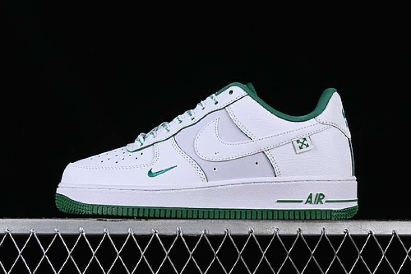 Nike Nike AIR FORCE 1 07 LOW WHITE/GREY/GREEN · PF9055-771, photo 1