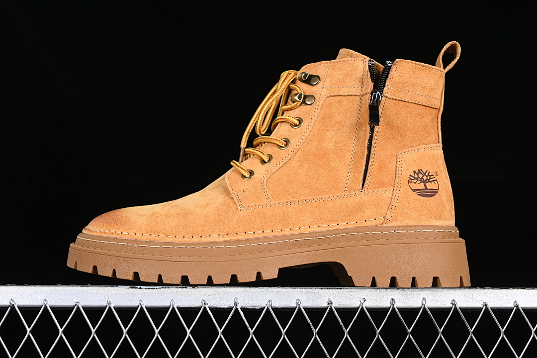 OUTDOOR MID TOP CASUAL BOOTS SERIES ORANGE/BROWN · TB10081, photo 1