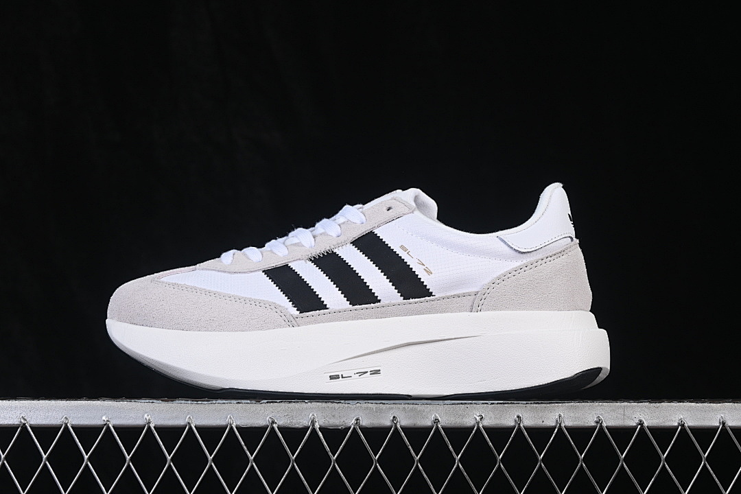 Adidas [CJ6208]-[ADIZERO EVO SL 72 LEISURE RUNNING SHOES GREY/WHITE/BLACK]-[WOMAN:36-39]-[MAN:40-45] - Image 2