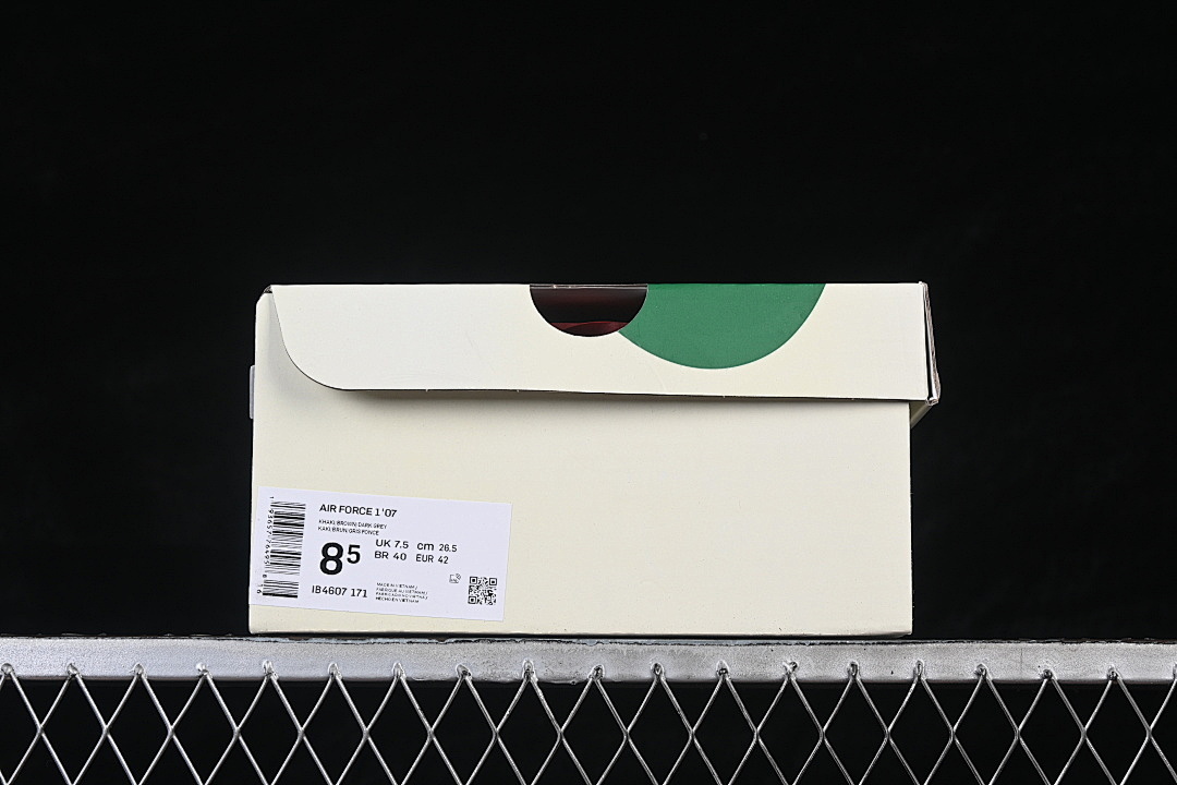 Nike [IB4607-171]-[AIR FORCE 1 07 LOW WHITE/BLACK/WINE RED]-[WOMAN:36-39]-[MAN:40-45] - Image 12
