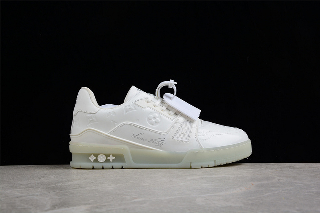 Louis Vuitton [L*V LOW TRAINER SNEAKER WHITE/WHITE/WHITE]-[MAN:39-45] - Image 19