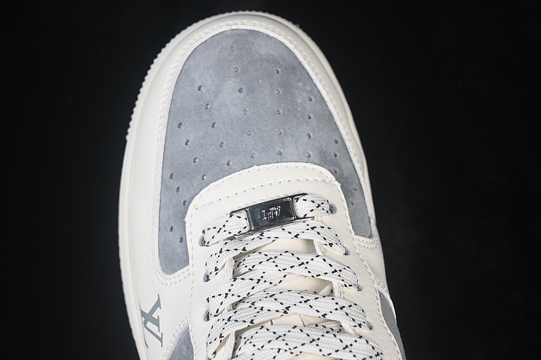 Nike [MM3399-823]-[AIR FORCE 1 07 LOW CASUAL SNEAKERS WHITE/GREY/RED]-[WOMAN:36-39.5]-[MAN:40-45] - Image 10