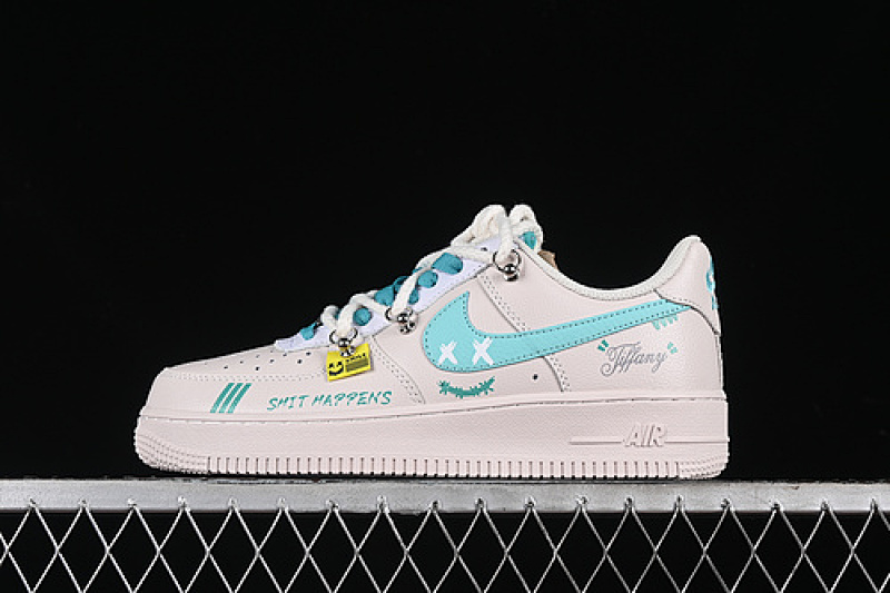 Nike Nike AIR FORCE 1 07 LOW KEEP SMILE BLUE/WHITE · DZ1328-112, photo 1