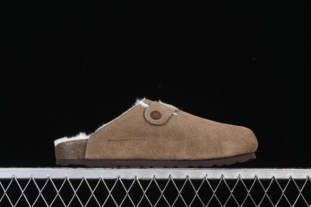 Birkenstock [BIRKENSTOCK AUTUMN AND WINTER FLEECE COLLECTION BROWN/BLACK]-[WOMAN:35-39]-[MAN:40-45] - Image 13