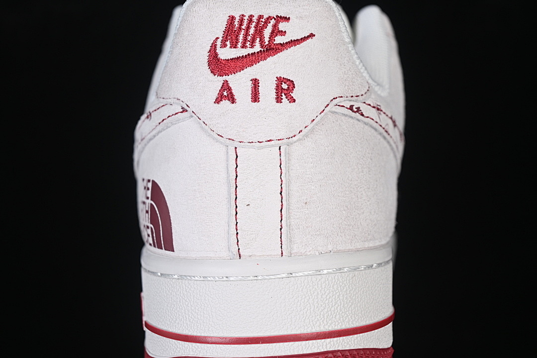 Nike [JP2026-137]-[AIR FORCE 1 07 LOW CASUAL SNEAKERS WHITE/RED/GOLD]-[WOMAN:36-39]-[MAN:40-45] - Image 7