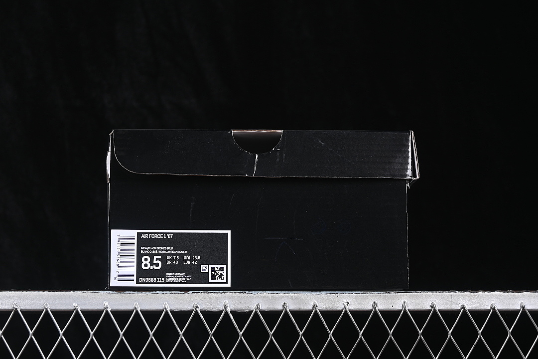 Nike [DN9688-115]-[AIR FORCE 1 07 LOW CASUAL SNEAKERS WHITE/BLACK]-[WOMAN:36-39]-[MAN:40-45] - Image 12