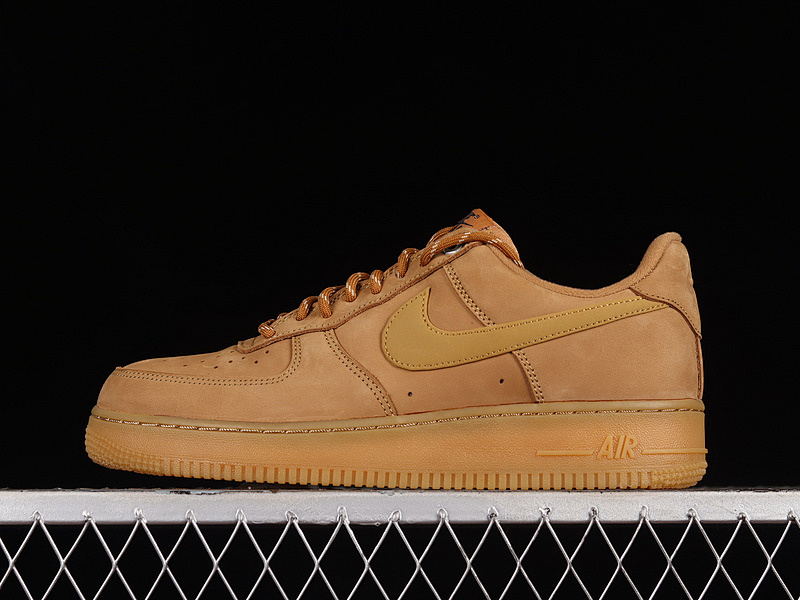 Nike Nike AIR FORCE 1 LOW FLAX 2019 FLAX/GUM LIGHT BROWN/BLACK/WHEAT · CJ9179-200, photo 1