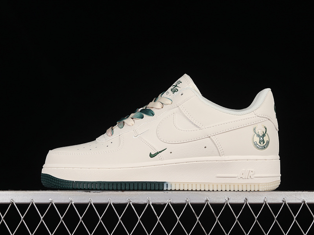 Nike [MU0222-034]-[AIR FORCE 1 LOW 07 BEIGE/BEIGE/DARK GREEN]-[WOMAN:36-39]-[MAN:40-45], photo 1