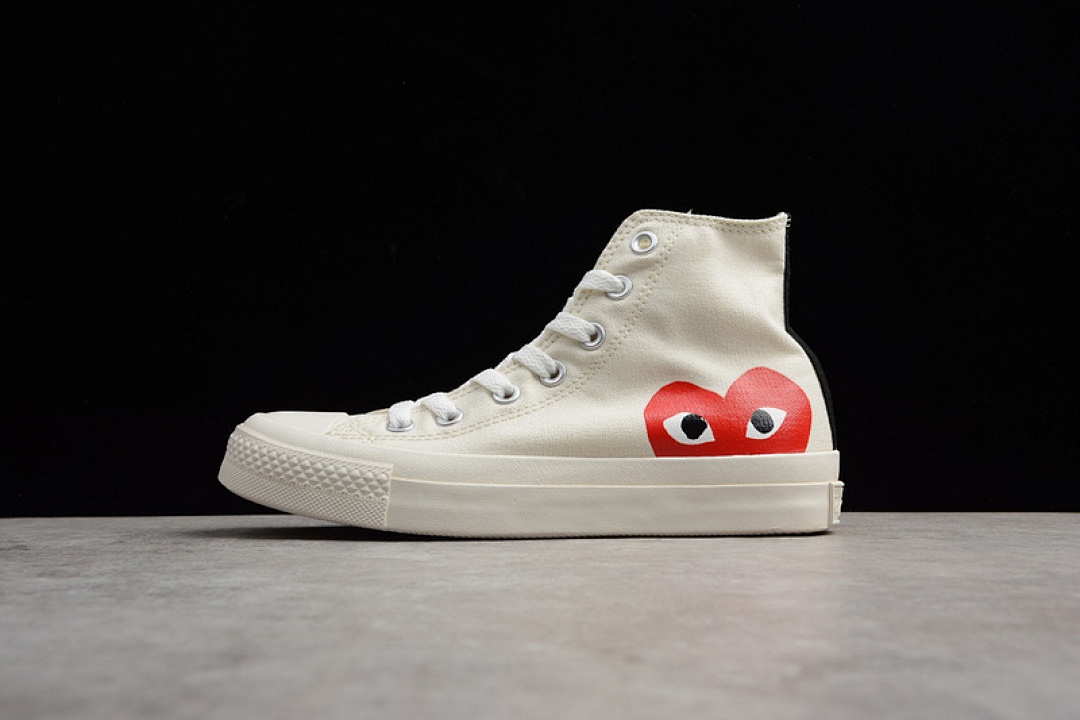 Converse [CDG PLAY X CONVERSE CHUCK TAYLOR 1970S]-[UNISEX:35-44]-[OG00104], photo 1