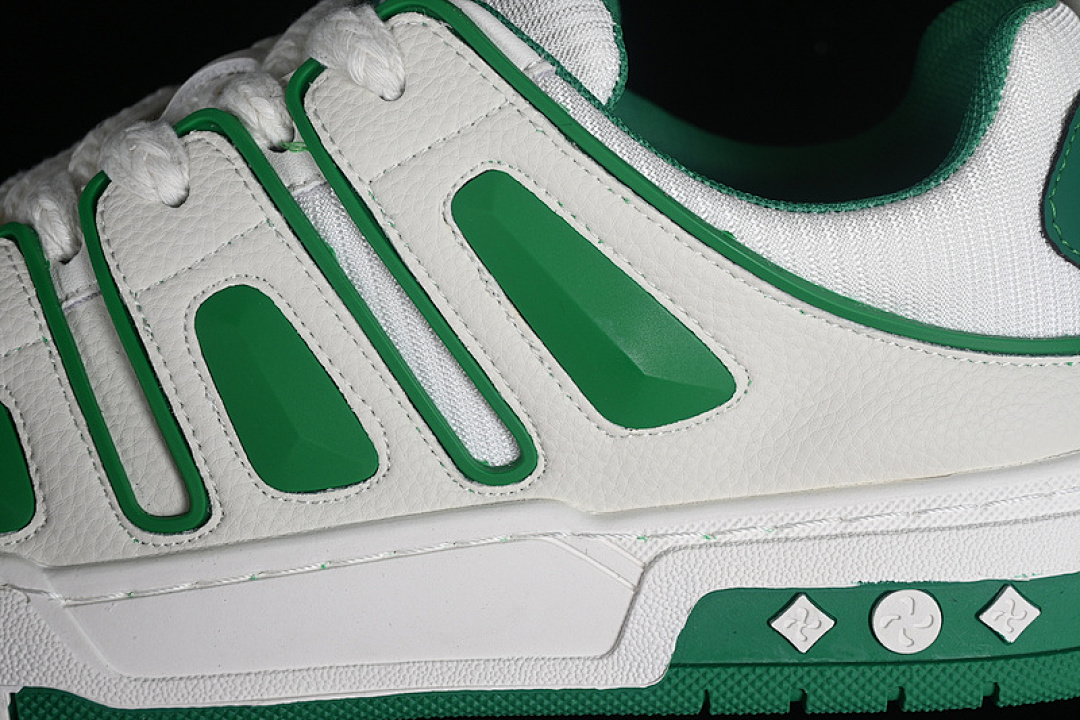 Louis Vuitton [LOUIS VUITTON SNEAKER LOW WHITE/GREEN]-[MAN:38-44] - Image 9