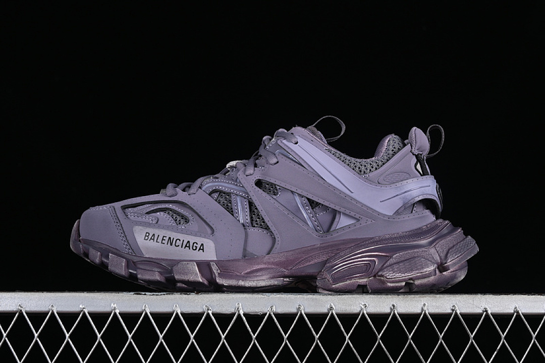 Purple [W1AC50620]-[BA*LEN*CIAGA TRACK SNEAKER TESS S.GOMMA RES BI ALV/TIS EFF NUBUK/TIS E (PURPLE]), photo 1
