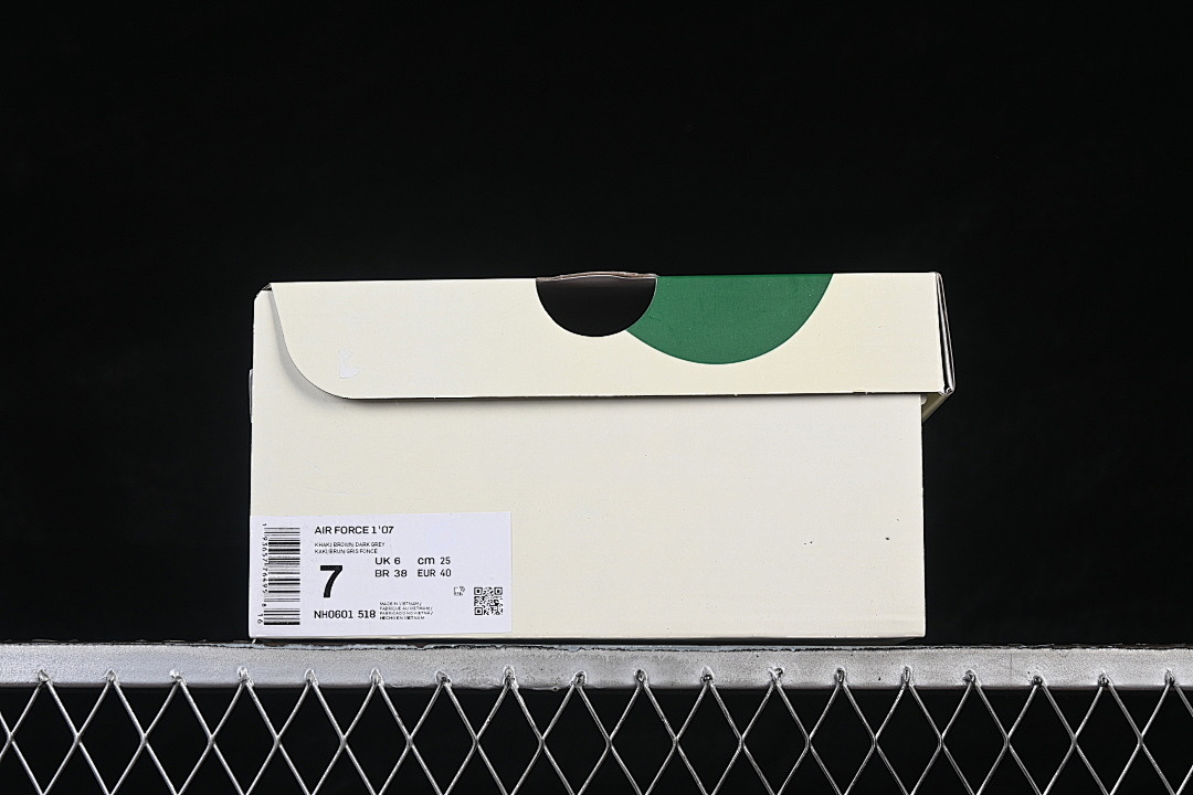 Nike [NH0601-518]-[AIR FORCE 1 07 LOW CASUAL SNEAKERS BROWN/GREEN/RED]-[WOMAN:36-39]-[MAN:40-45] - Image 12