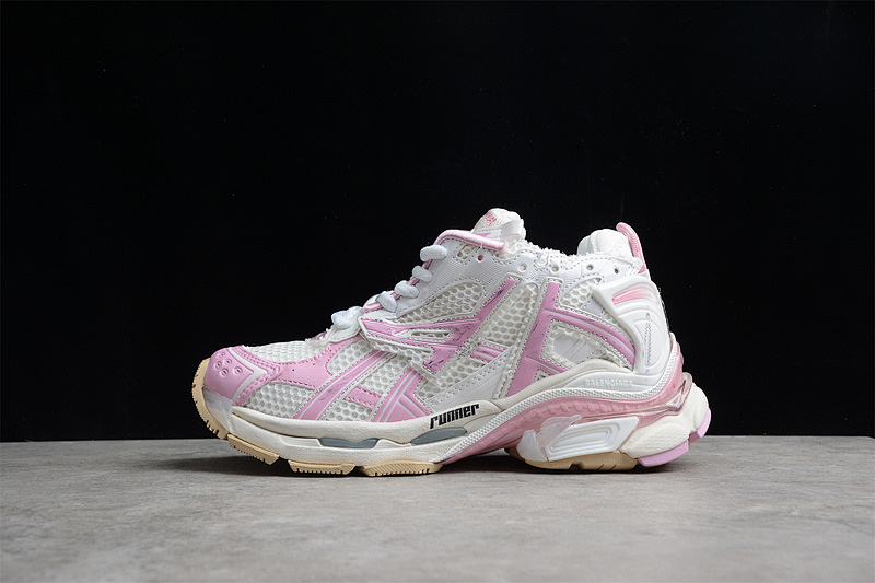 Balenciaga X-PANDER SNEAKERS WHITE/WHITE/PINK · 677402-W3RB3-9059, photo 1