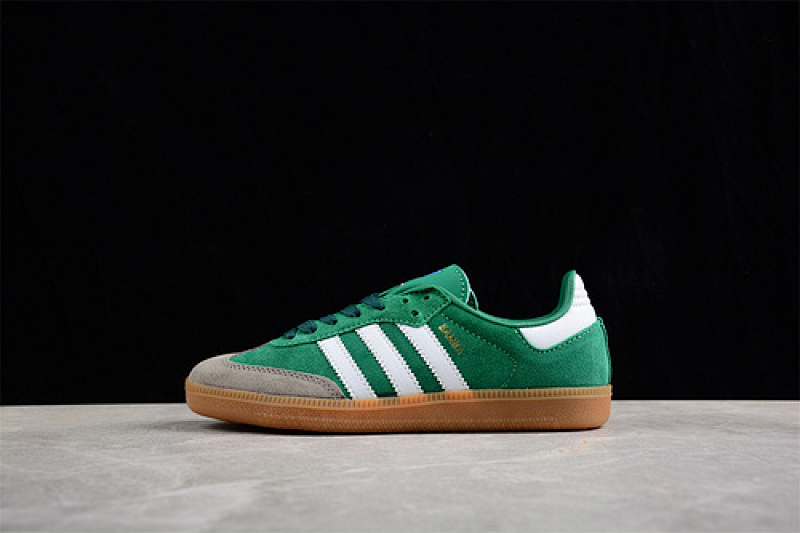 Adidas Adidas SAMBA OG COLLEGIATE GREEN/FOOTWEAR WHITE/GUM · ID2054, photo 1