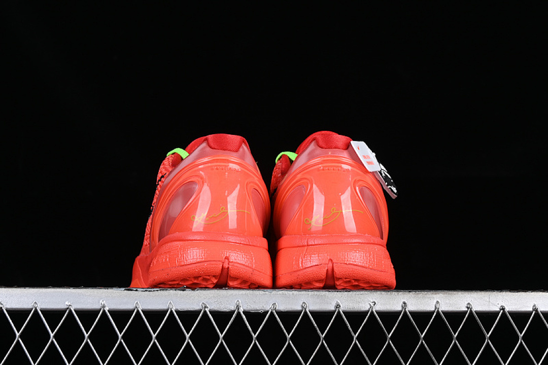 Nike [FV4921-600]-[KOBE VI PROTRO 6 GREEN/BLACK/ORANGE]-[MAN:39-46] - Image 14