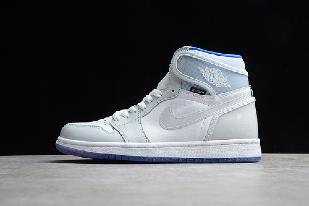 Jordan [CK6637-104]-[ST AIR JORDAN 1 RETRO HIGH ZOOM WHITE/RACER BLUE-WHITE]-[MAN:40-46], photo 1