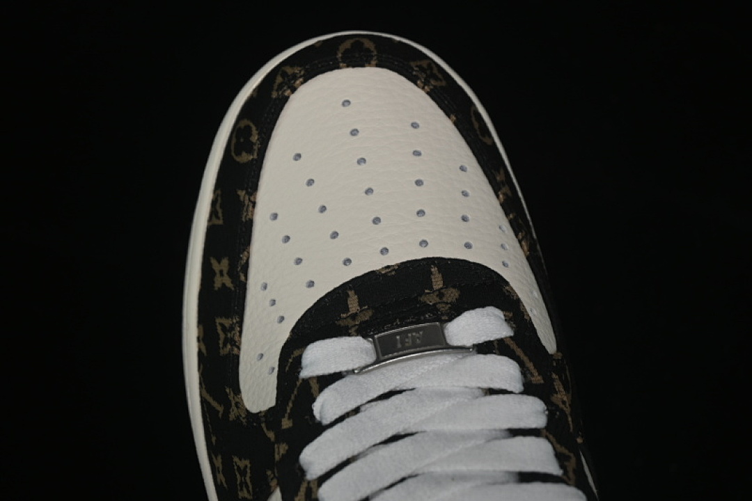 Nike [BZ6880-104]-[AIR FORCE 1 07 LOW LV WHITE/BLACK/BROWN]-[WOMAN:36-39]-[MAN:40-45] - Image 10