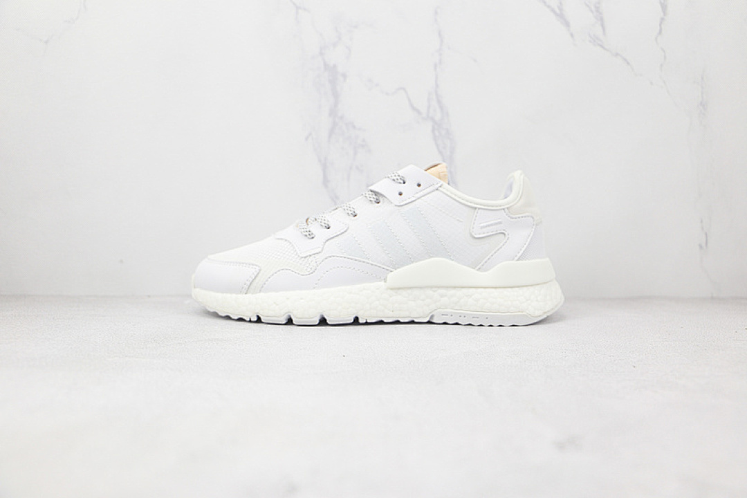 NITE JOGGER SHOES CLOUD WHITE/CLOUD WHITE · FV1267, photo 1