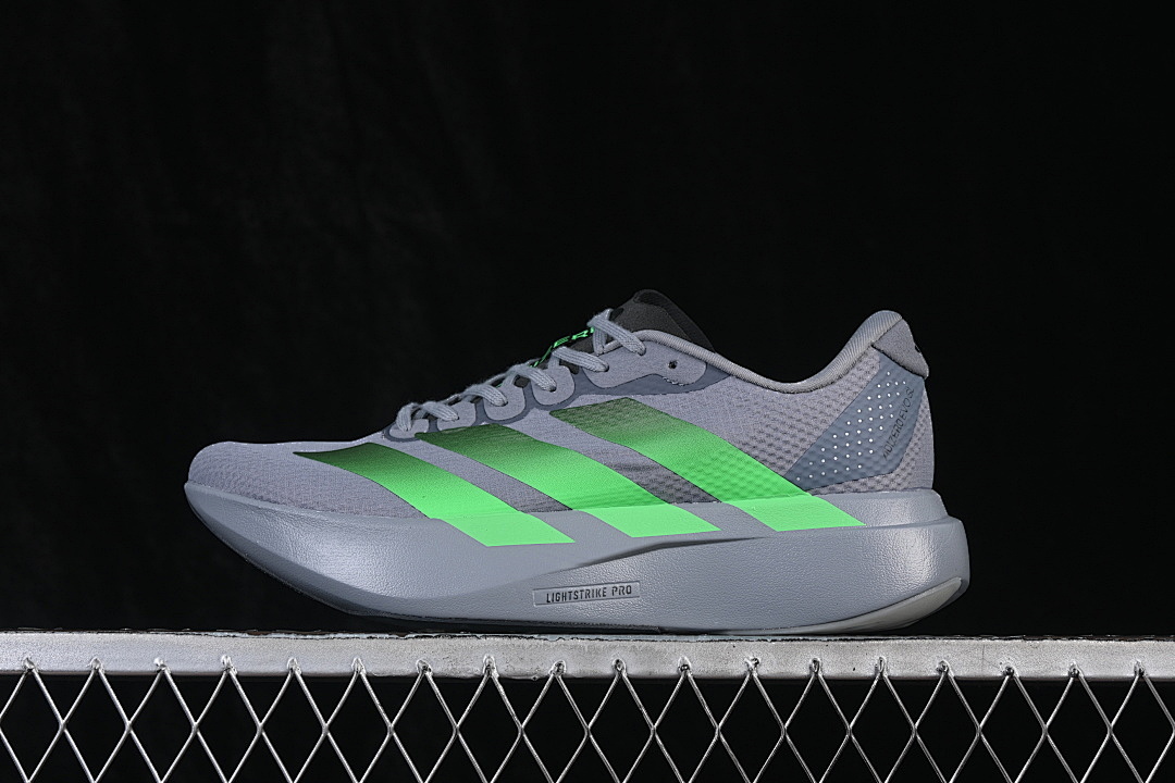 Adidas [KI6927]-[ADIZERO EVO SL RUNNING SHOES GREY/GREEN/GREY]-[WOMAN:36-39]-[MAN:40-45] - Image 2