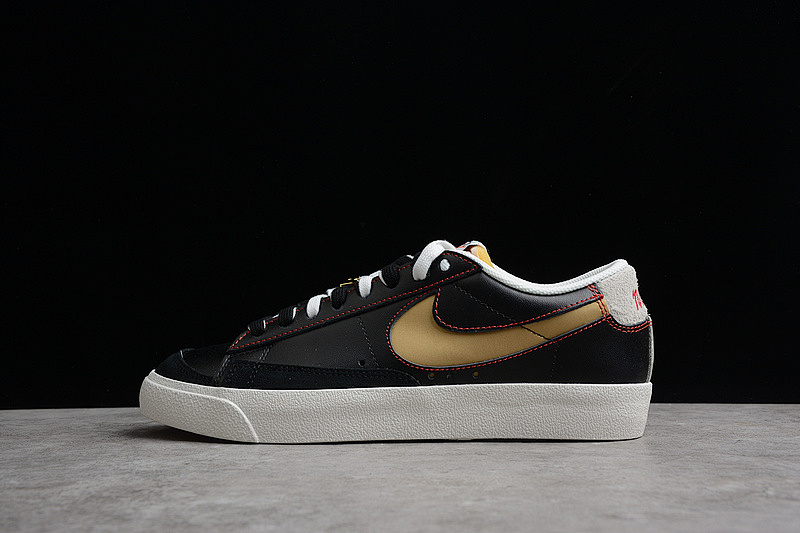 Nike BLAZER LOW 77 PRM BLACK/DEEP ROYAL BLUE/GREY · DG4370-001, photo 1