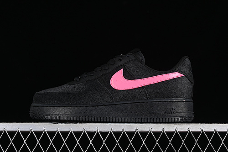 Nike Nike AIR FORCE 1 07 LOW BLACK/PINK · CW2288-015, photo 1