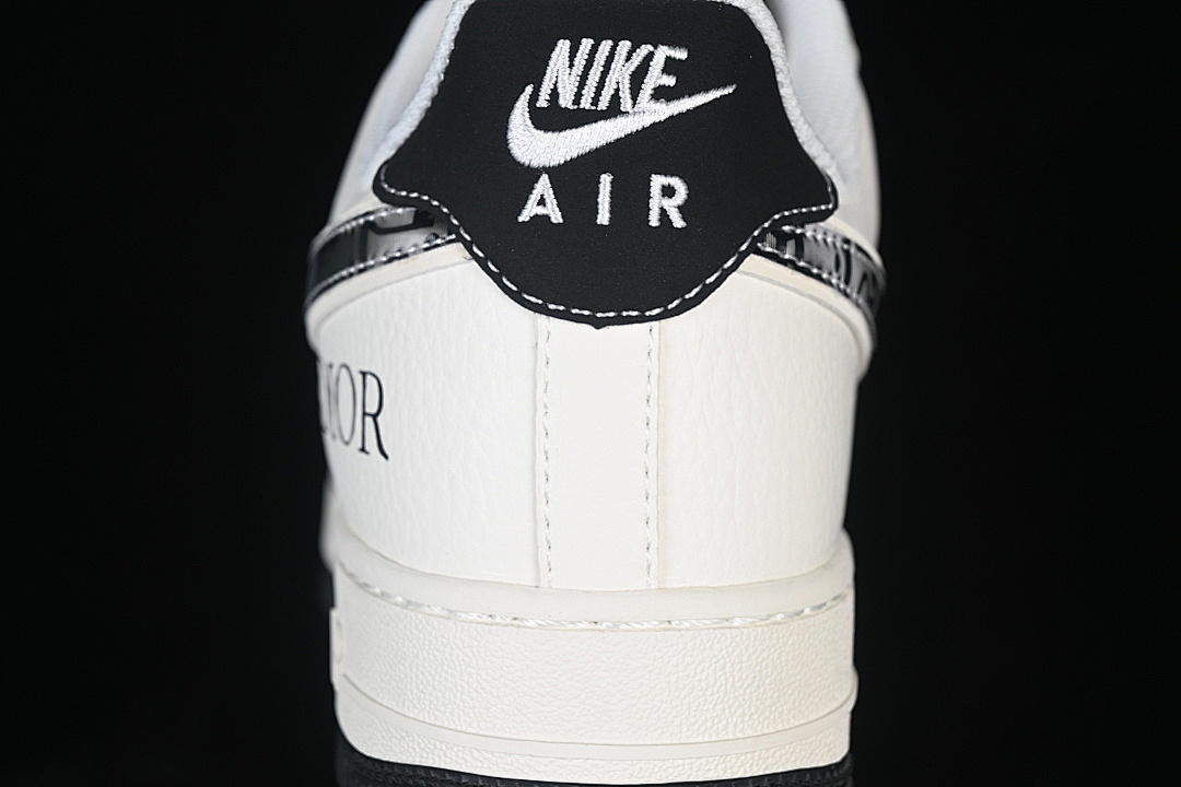 Nike [MM3399-811]-[AIR FORCE 1 07 LOW CASUAL SNEAKERS WHITE/BLACK/GREY]-[WOMAN:36-39]-[MAN:40-45] - Image 7