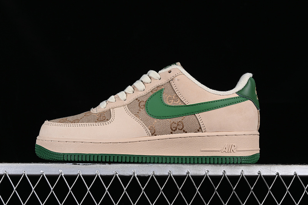 Nike Nike AIR FORCE 1 07 LOW GREY/BROWN/GREEN · CW2288-111, photo 1