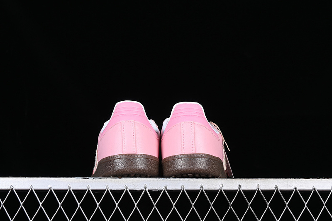 Adidas [B75809]-[ADIDAS SAMBA VEGAN WHITE/BROWN/PINK]-[WOMAN:35-40] - Image 14