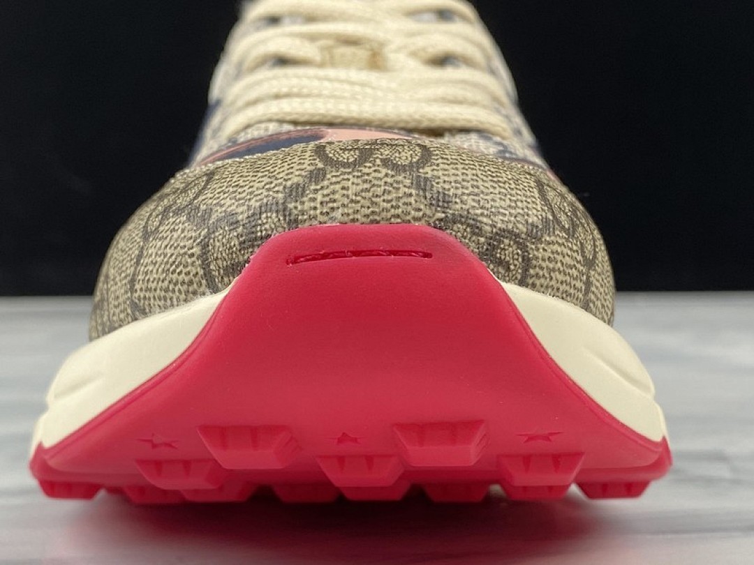 On Running [PLUS GU*CCI RHYTON SHOES WHITE/PINK/PURPLE]-[WOMAN:34-40] - Image 7