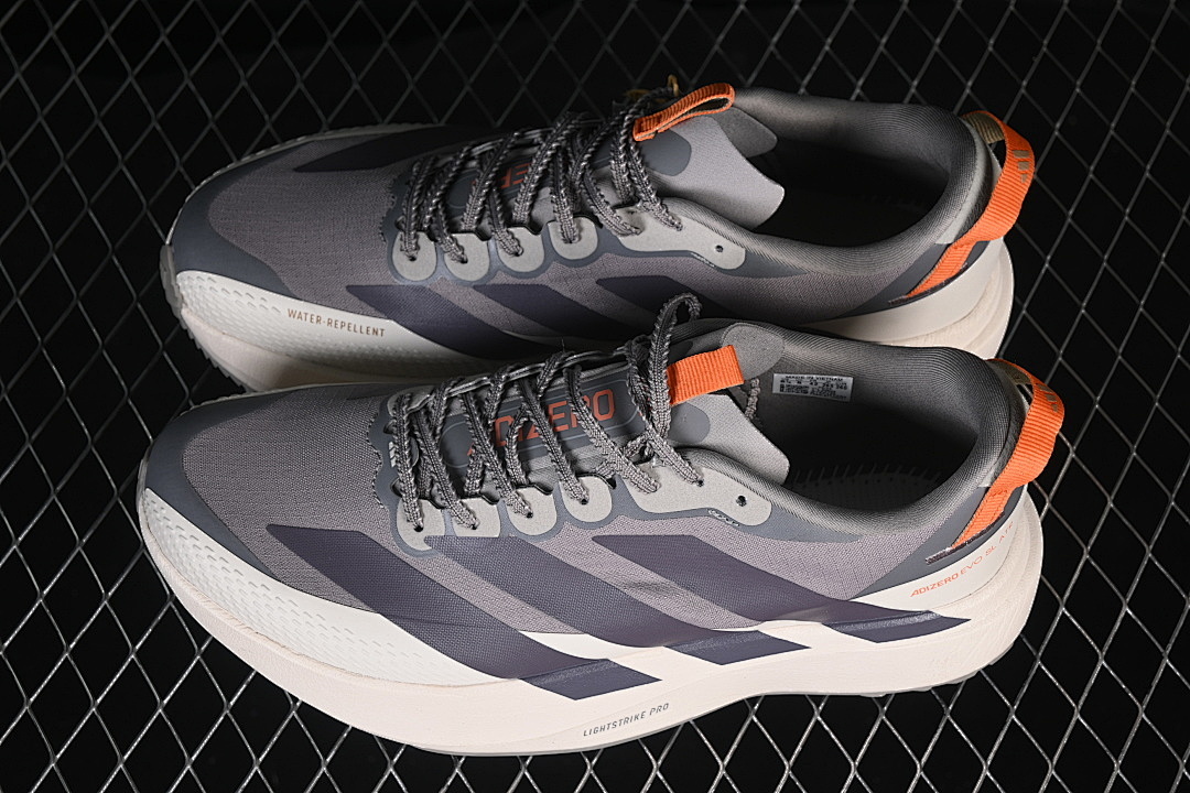 Adidas [KK2720]-[ADIZERO EVO SL COMPRESSION RUNNING SHOES GREY/BEIGE]-[WOMAN:36-39]-[MAN:40-45] - Image 11