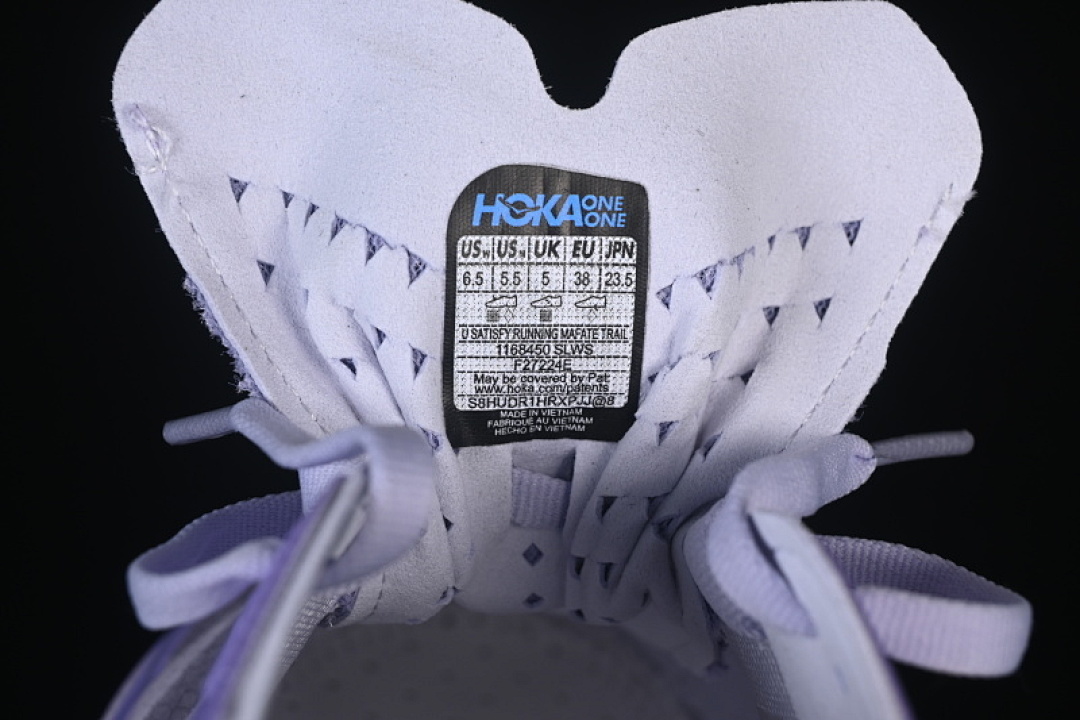 Hoka [1168450 SLWS]-[HOKA ONE SATISFY RUNNING MAFATE TRAIL PURPLE/BLACK]-[UNISEX:36-45] - Image 5