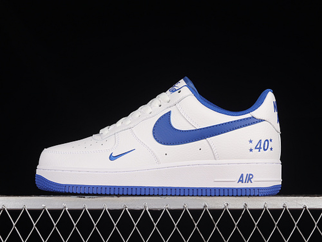 Nike [MT2566-856]-[AIR FORCE 1 07 LOW WHITE/BLUE]-[WOMAN:36-39]-[MAN:40-45], photo 1