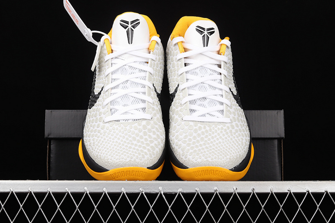 Nike [CW2190-100]-[ZOOM KOBE 6 PROTRO WHITE/NEUTRAL GREY/DEL SOL/BLACK]-[MAN:39-46] - Image 15