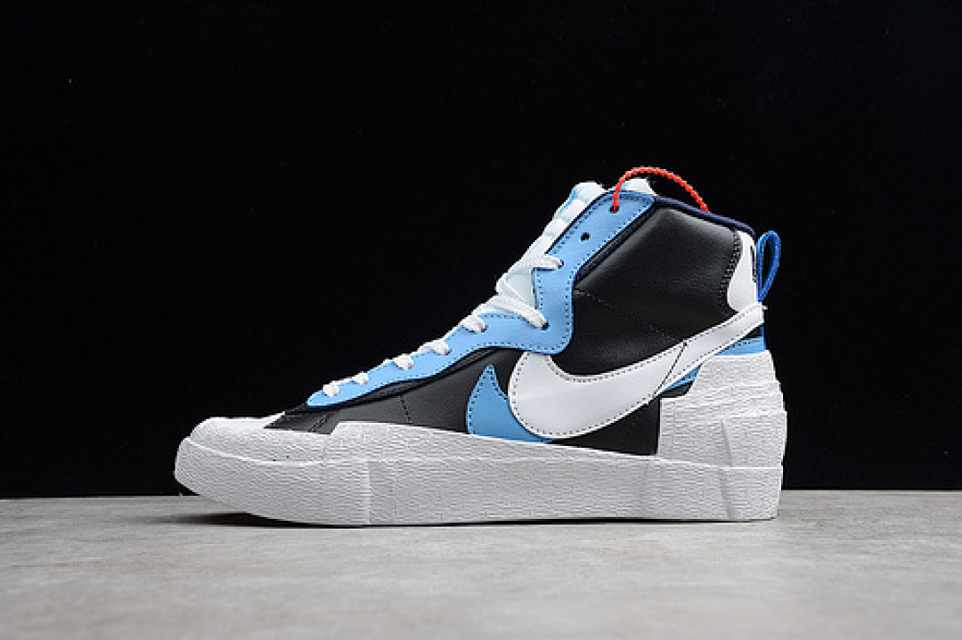 Sacai [BV0072-001]-[SACAI X BLAZER MID BLACK/UNIVERSITY BLUE-SAIL-WHI]-[WOMAN:36-39]-[MAN:40-46]-[OG00166], photo 1