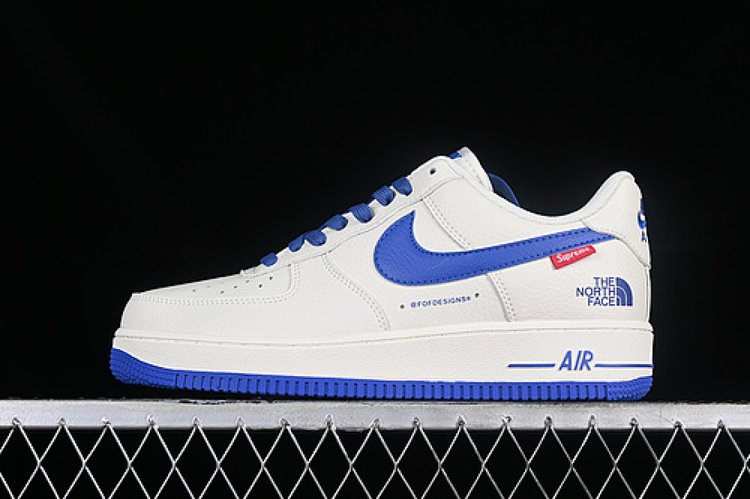 Nike [SU2305-003]-[SUPREME THE NORTH FACE AIR FORCE 1 07 LOW WHITE/BLUE]-[WOMAN:36-39]-[MAN:40-45], photo 1