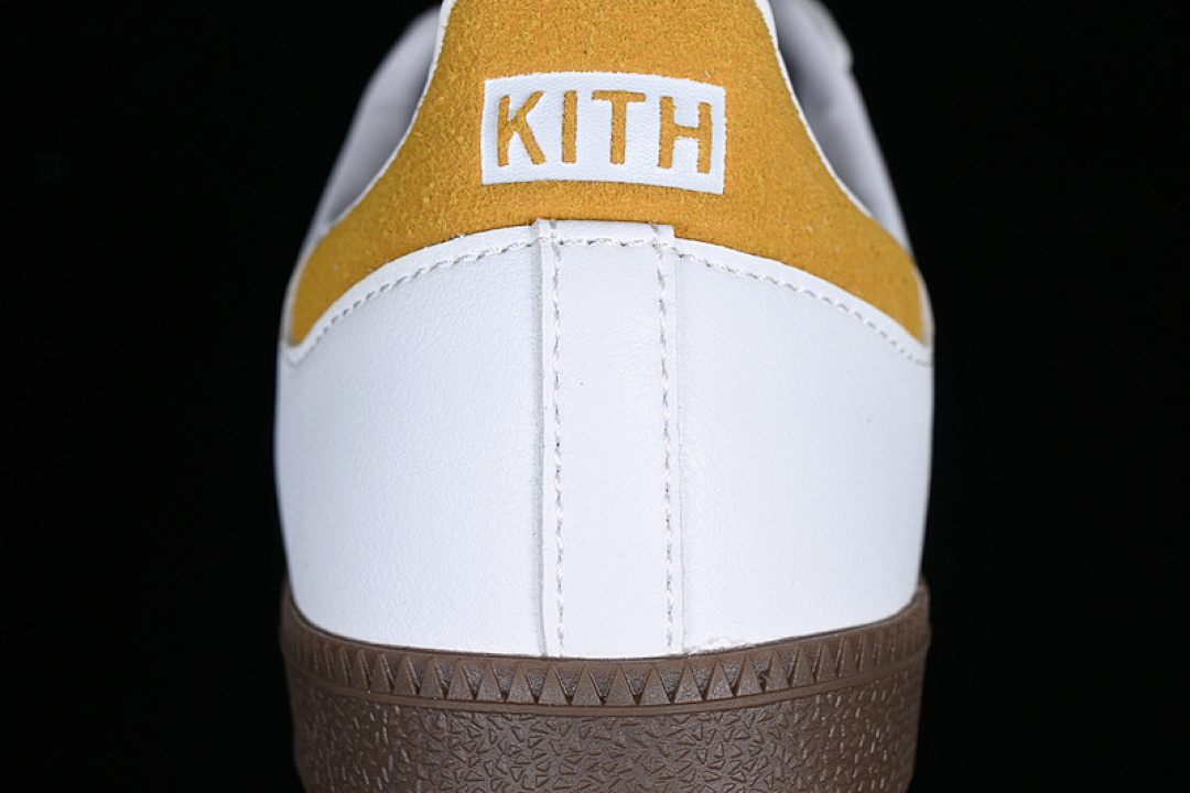 Adidas [IE4800]-[ADIDAS KITH X SAMBA OG CLASSICS PROGRAM MANGO FOOTWEAR WHITE/OFF WHITE]-[MAN:35-45] - Image 6