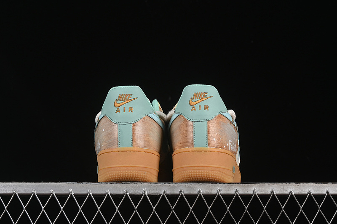 Nike [XC2351-505]-[AIR FORCE 1 07 LOW MINT BUBBLE BROWN/GREEN/BLUE/BEIGE]-[WOMAN:36-39]-[MAN:40-45] - Image 14