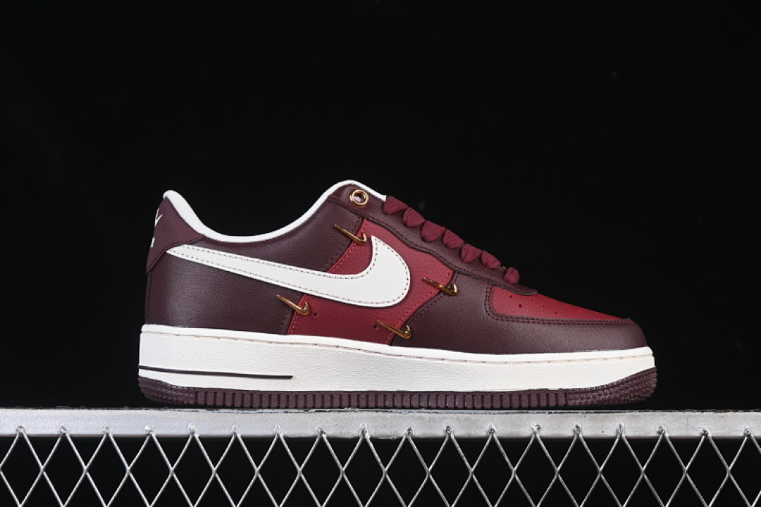 Nike [IR0485-611]-[AIR FORCE 1 07 LOW WHITE/RED]-[WOMAN:36-39]-[MAN:40-45] - Image 16