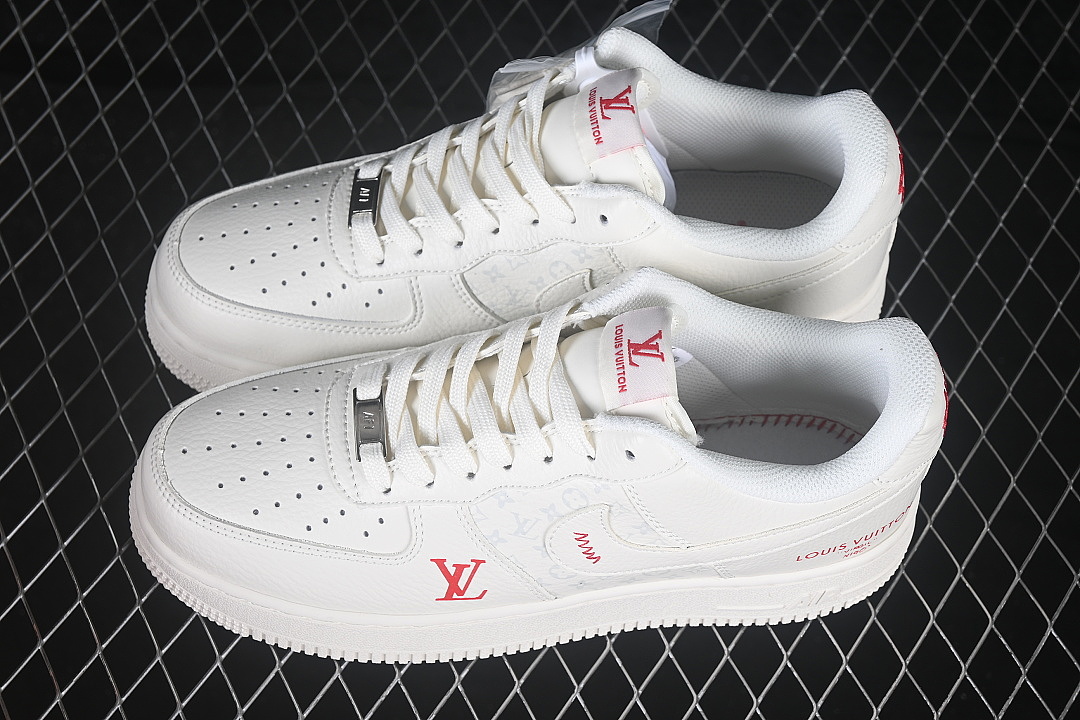 Nike [MM3399-832]-[AIR FORCE 1 07 LOW CASUAL SNEAKERS WHITE/PURE WHITE]-[WOMAN:36-39]-[MAN:40-45] - Image 10